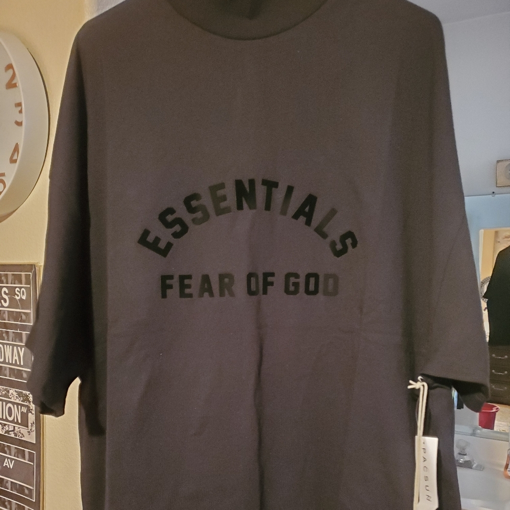 Essentials Fear of God Mens JET Black